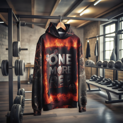 27One More Rep OS Hoodie Front Hook2
