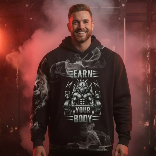 Limited Drop | Heavyweight Oversized Hoodie | Earn Your Body