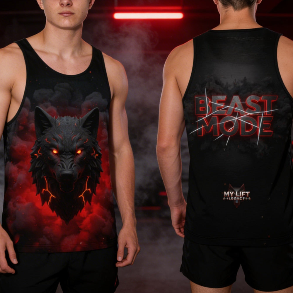 Beast Mode Wolf Shirt Both Sides