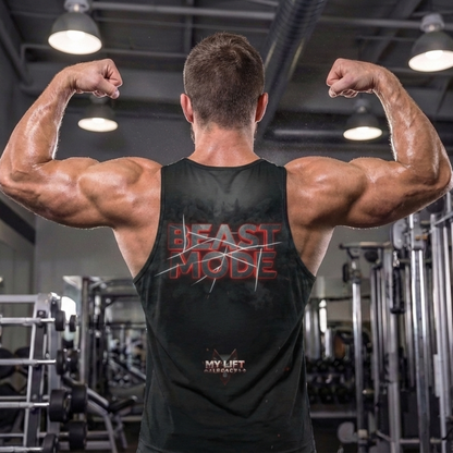 Beast Mode Wolf Shirt Flex Back 2