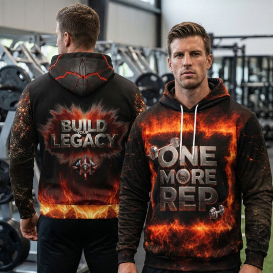 One More Rep_Regular Hoodie