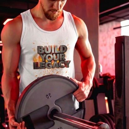 Build your Legacy Gym Barbell Red