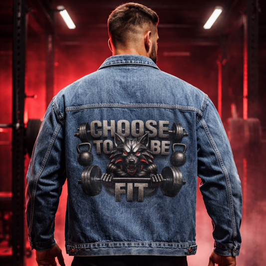 Demim Jacket Choose to be Fit
