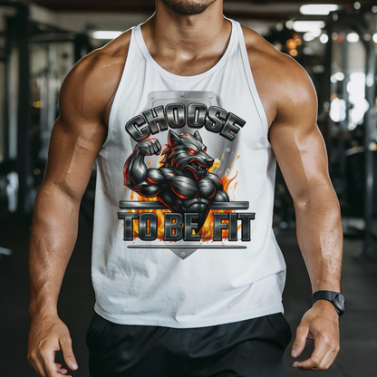 Choose to be Fit TShirt Front Gym