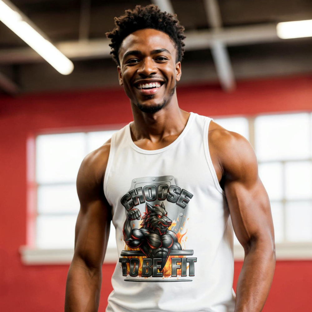 Choose to be Fit TShirt Gym2