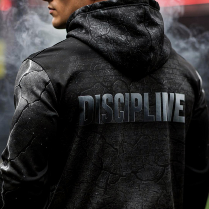 Wolf Discipline bodybuilding gym hoodie