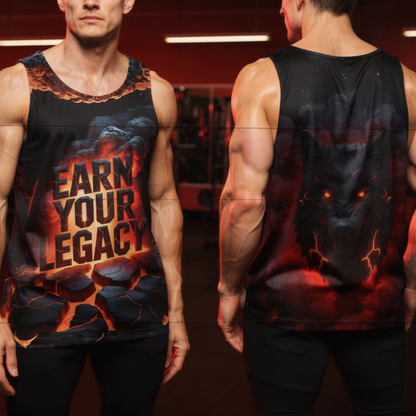 Earn Your Legacy Fire Shirt Both Sides