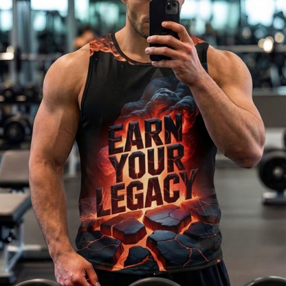 Earn Your Legacy Fire Shirt Mirror 2