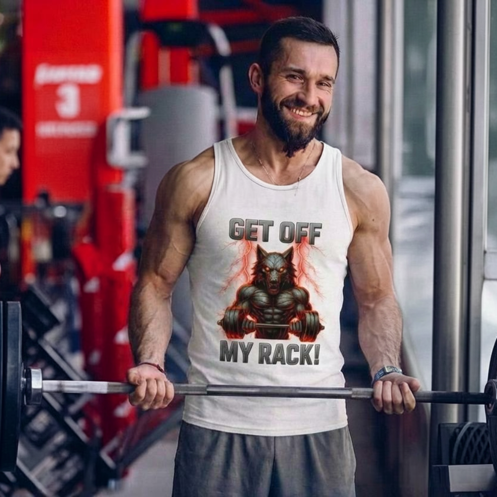 Get Off My Rack Shirt Gym Barbell
