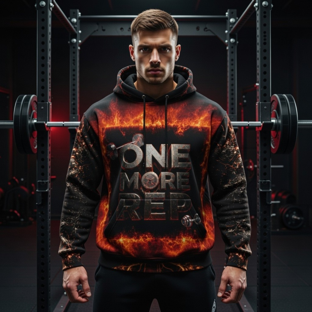 One More Rep_Regular Hoodie