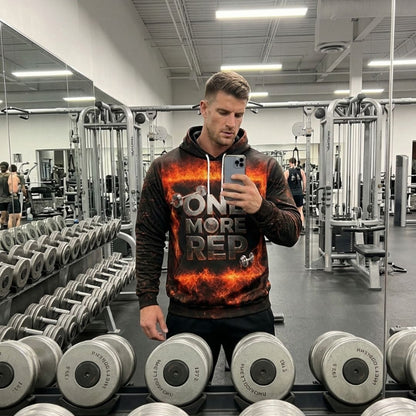 One More Rep_Regular Hoodie_Mirror