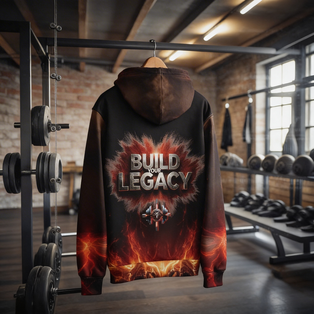 One More Rep OS Hoodie Back Gym Hook 2
