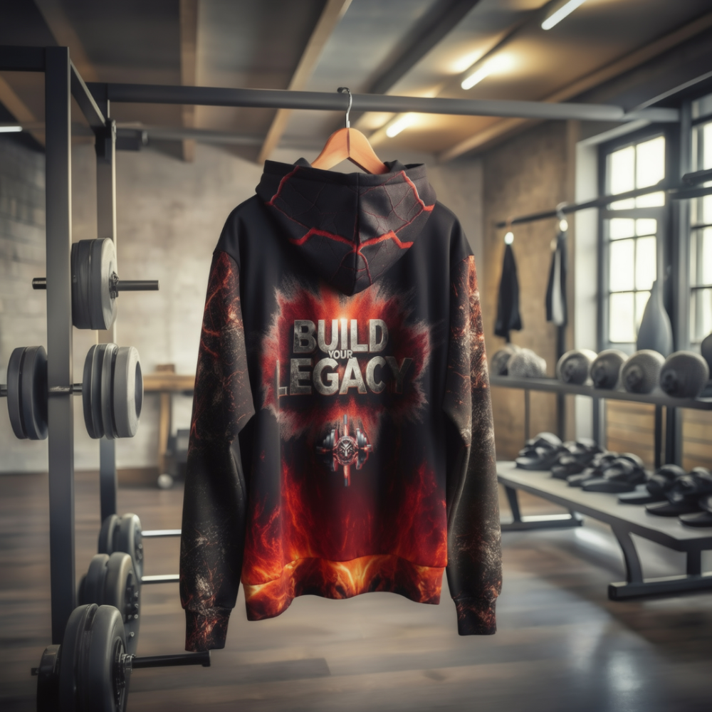 Build Your Legacy OS Hoodie Front Hook