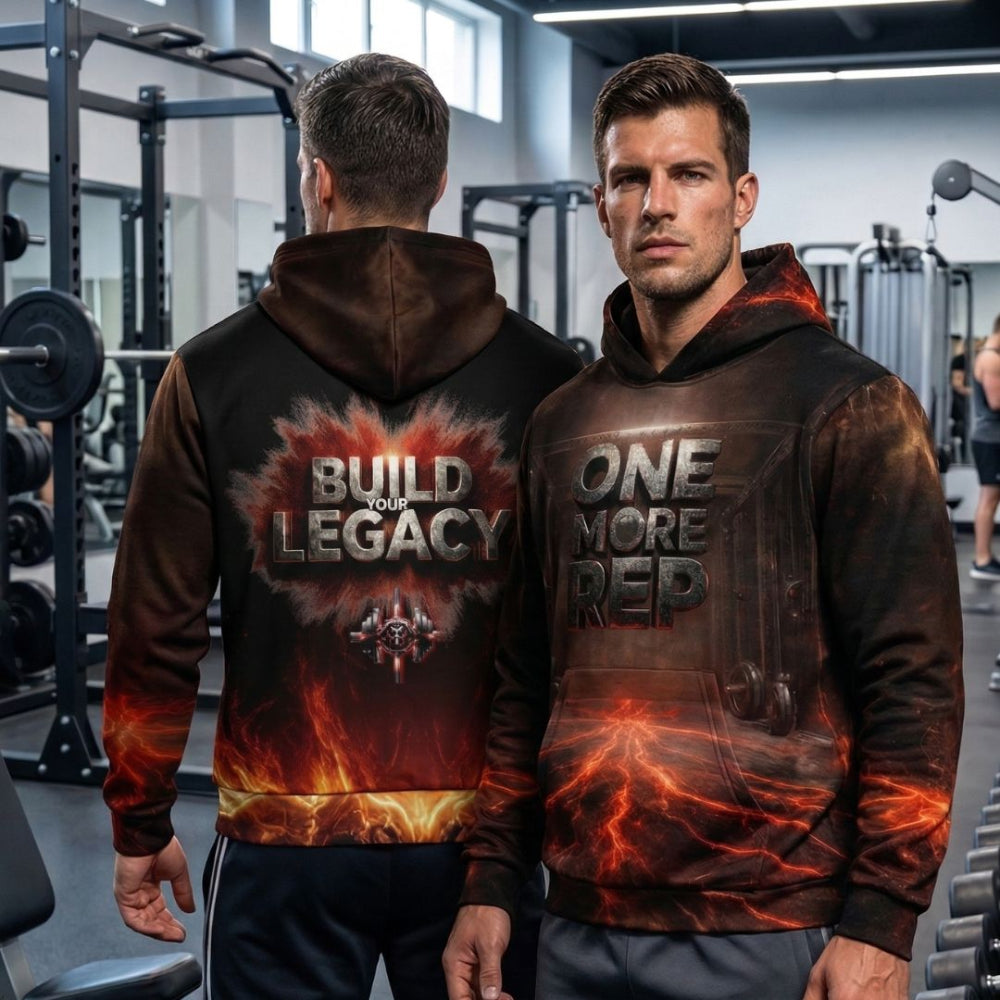 One More Rep OS Hoodie Front and Back 1