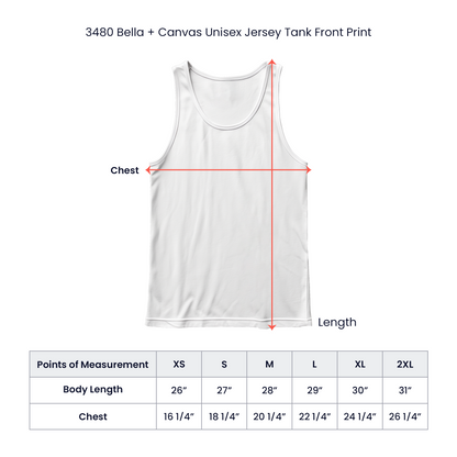 Size Guide Tank