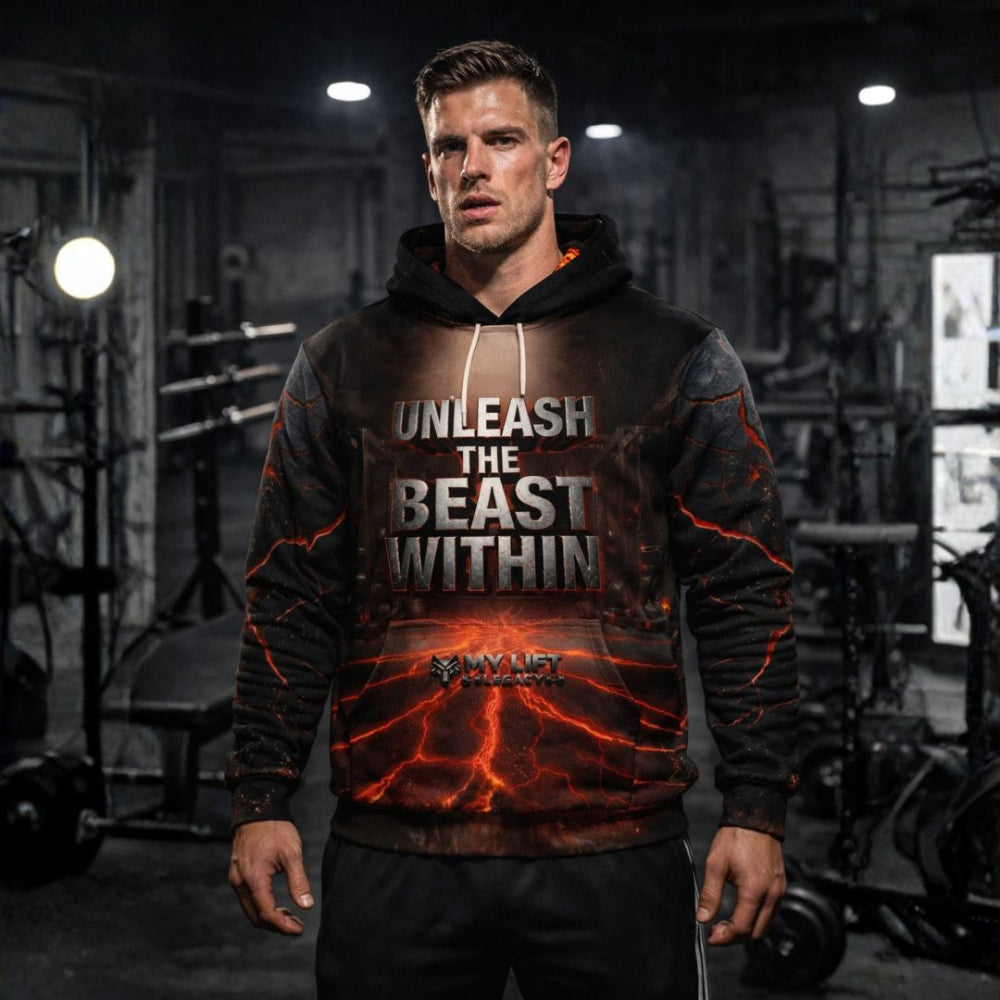 Unleash the Beast Hoodie Gym