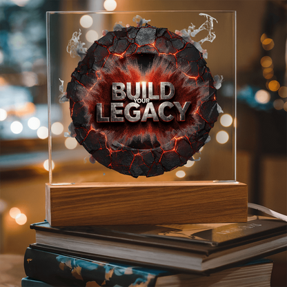 Build your Legacy | Acrylic Plaque