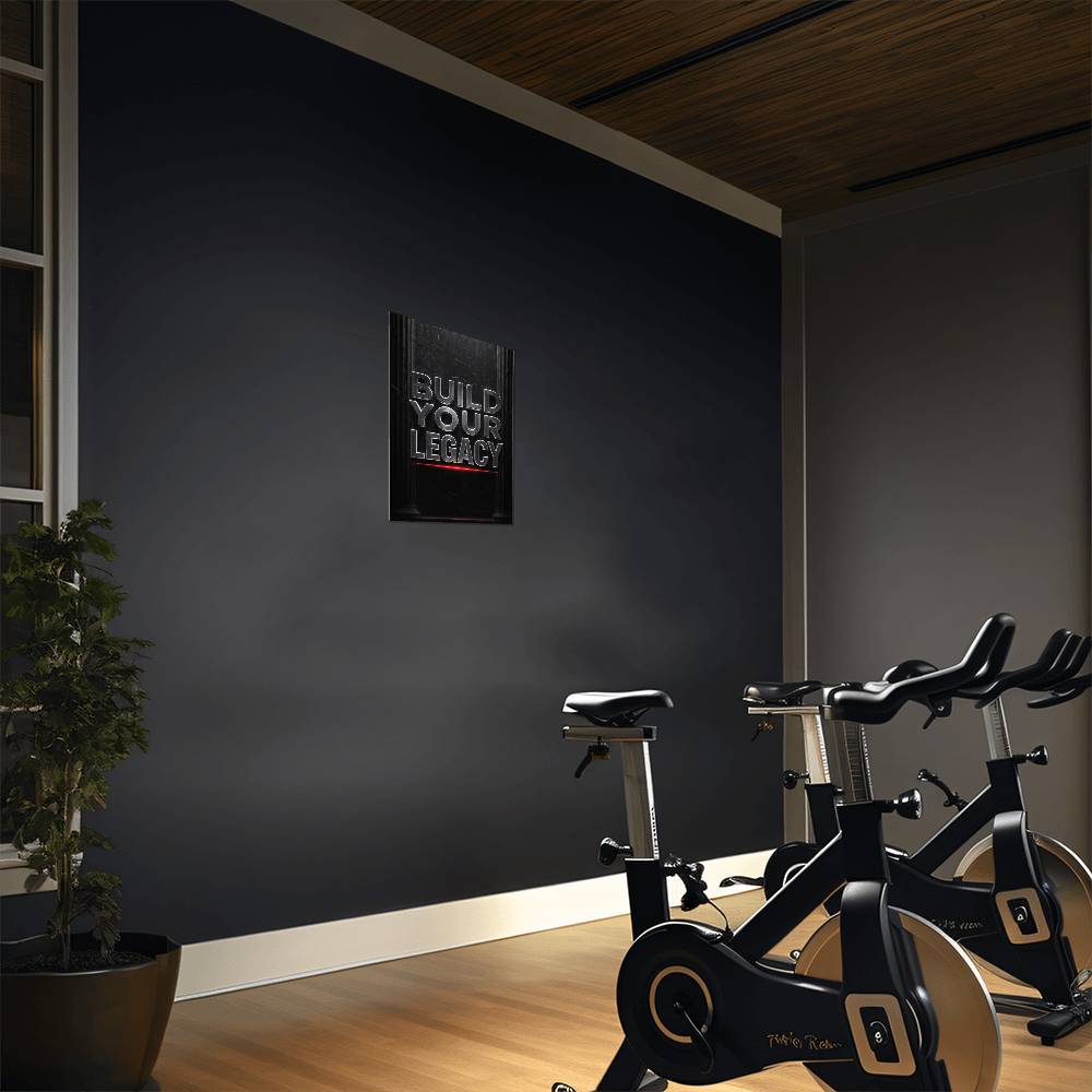 BUILD YOUR LEGACY | Legacy Metal Print