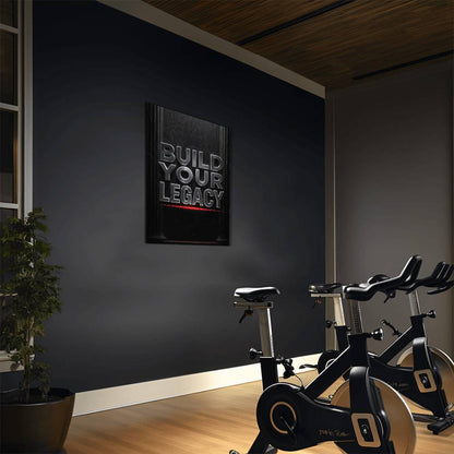 BUILD YOUR LEGACY | Legacy Metal Print
