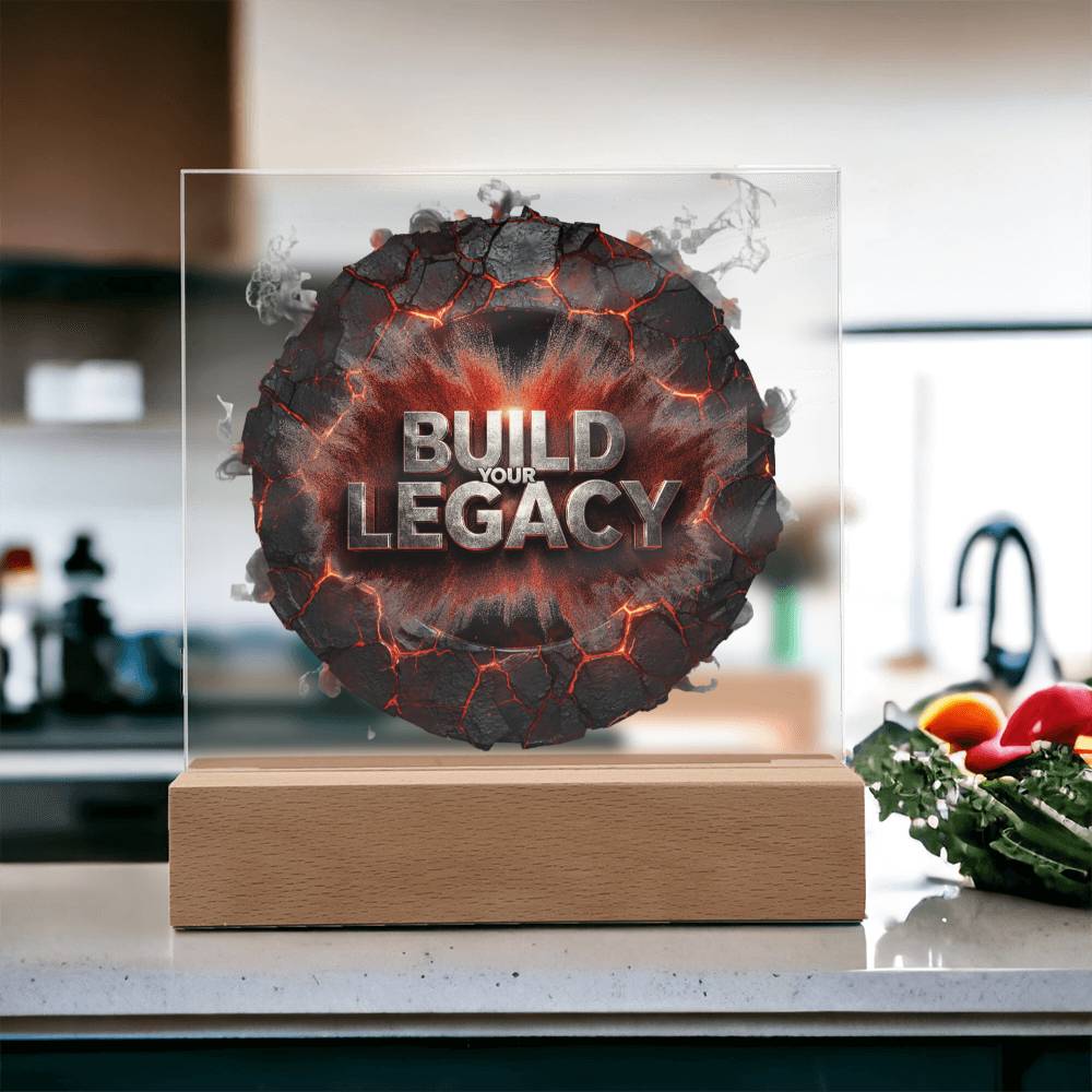 Build your Legacy | Acrylic Plaque