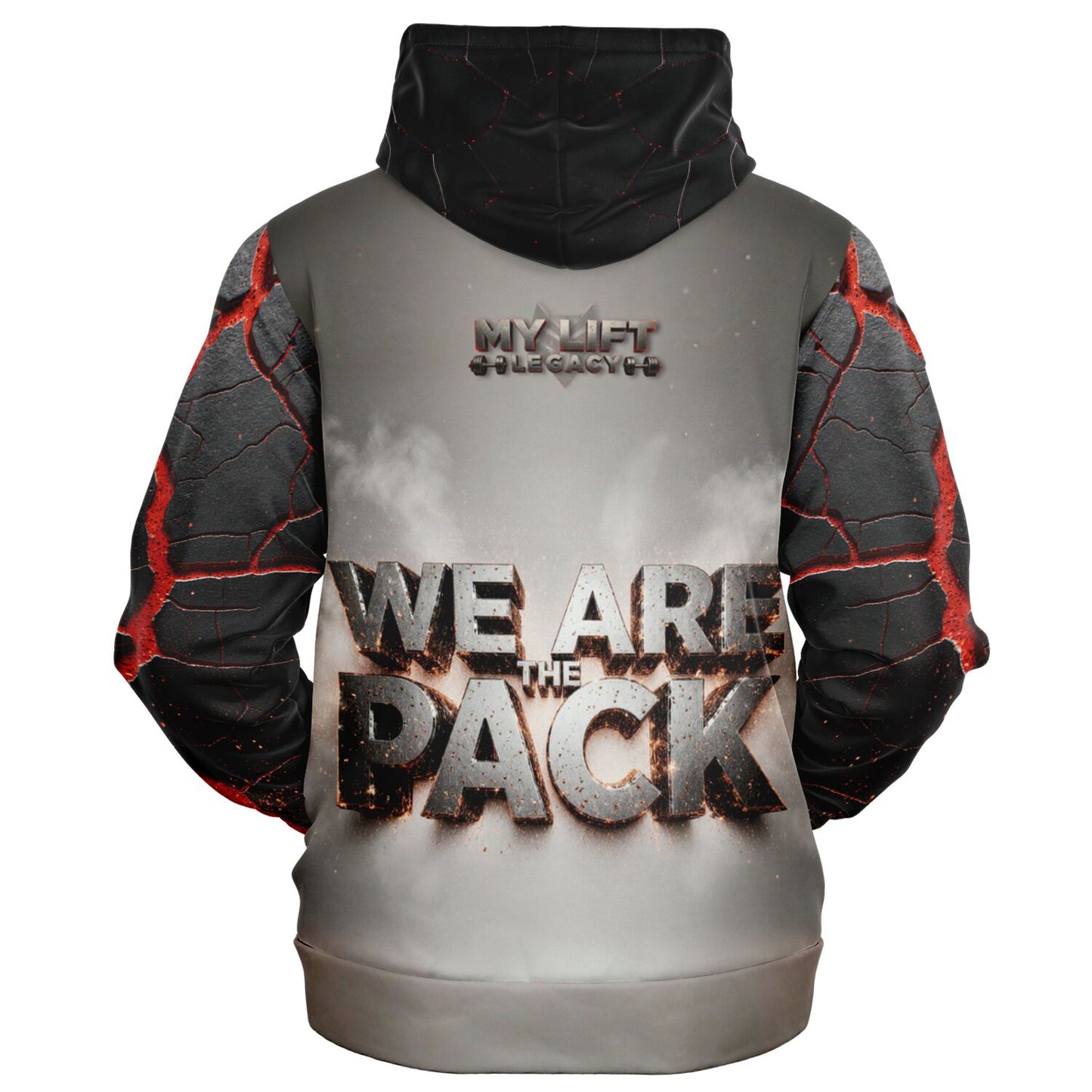 We are the Pack | Athletic Zip-Up Hoodie