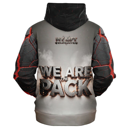 We are the Pack | Athletic Zip-Up Hoodie