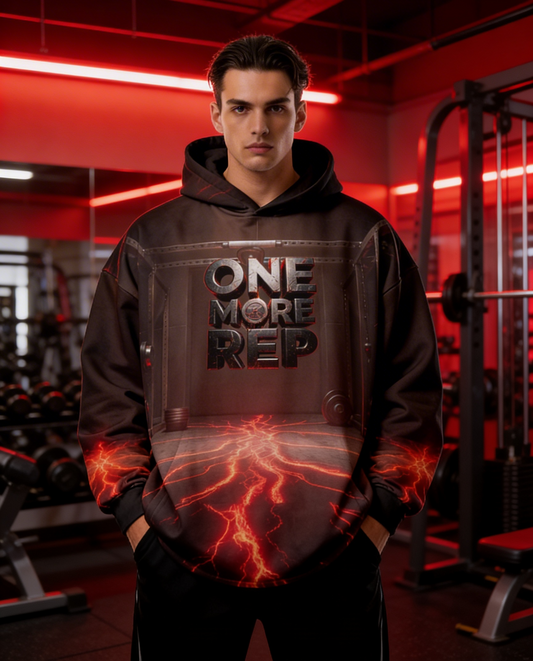Limited Drop | Heavyweight Oversized Hoodie | One More Rep