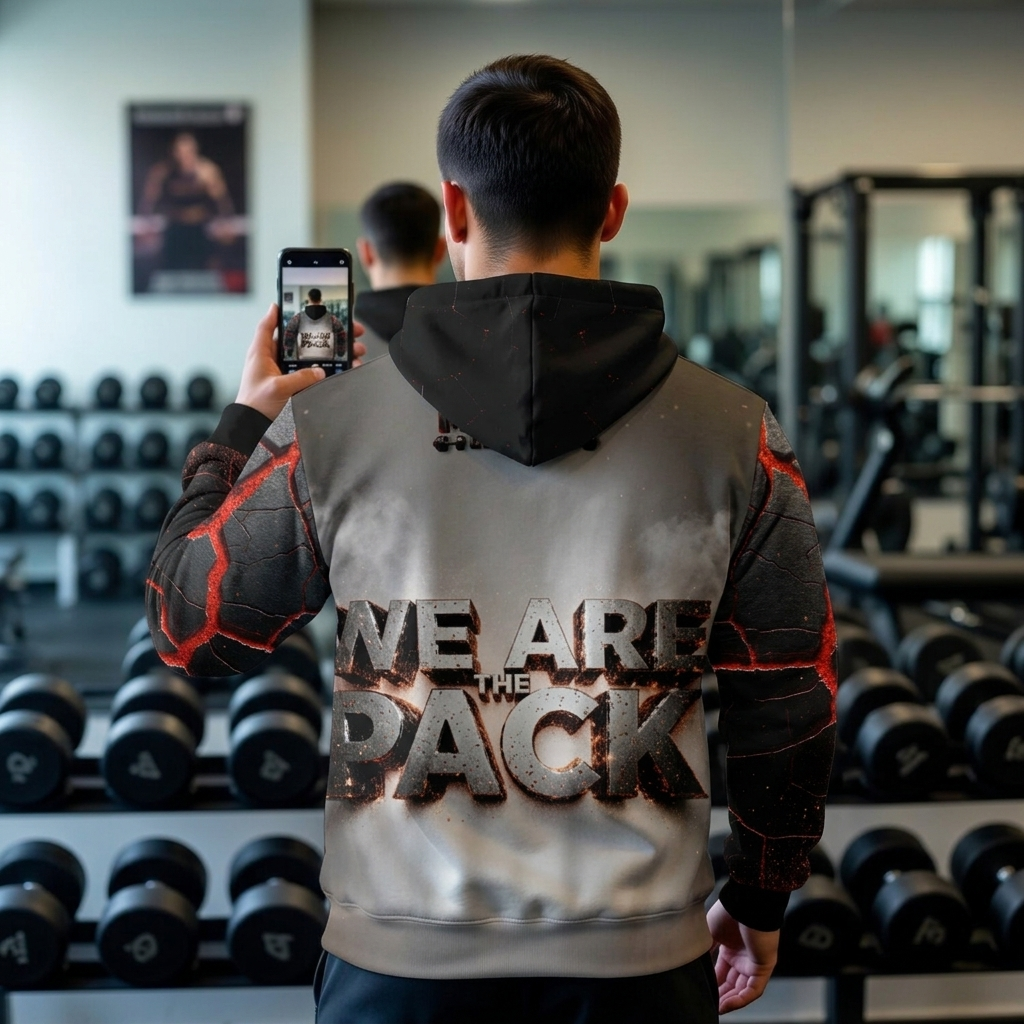 We are the Pack | Athletic Zip-Up Hoodie