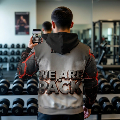 We are the Pack | Athletic Zip-Up Hoodie